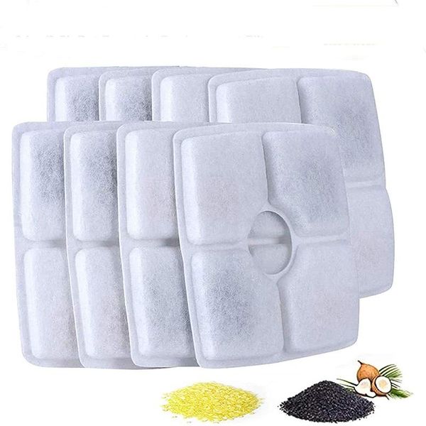 

dog apparel cat water drinking fountain replace activated carbon filter for automatic feeders filters pet dogs dispenser accessories