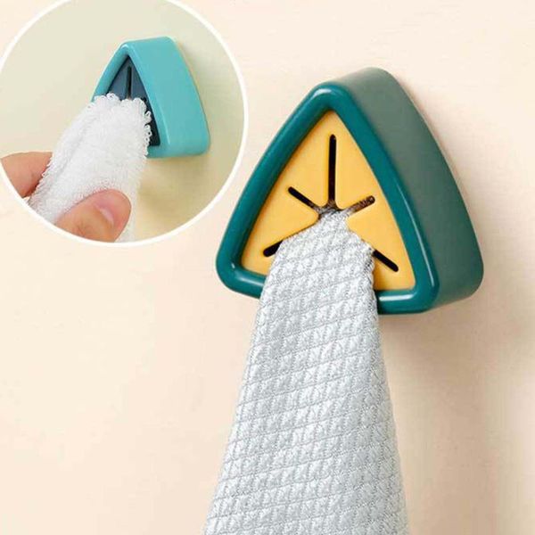 

hooks & rails punch towel plug holder bathroom organizer rack towels storage wash cloth clip kitchen accessories tool