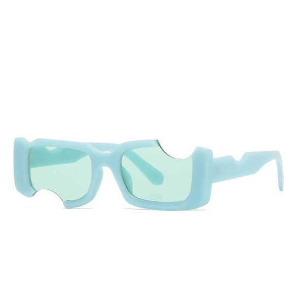 

sunglasses fashion square women men 2021 brand design flat frame lens sun glasses shades female eyewear uv400, White;black