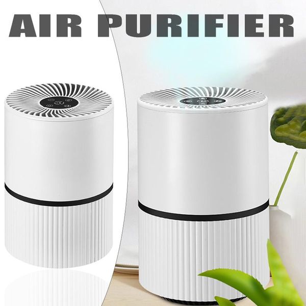 

air purifier for home true hepa filters compact deskpurifiers filtration cleaner portable small space clear odor#db4