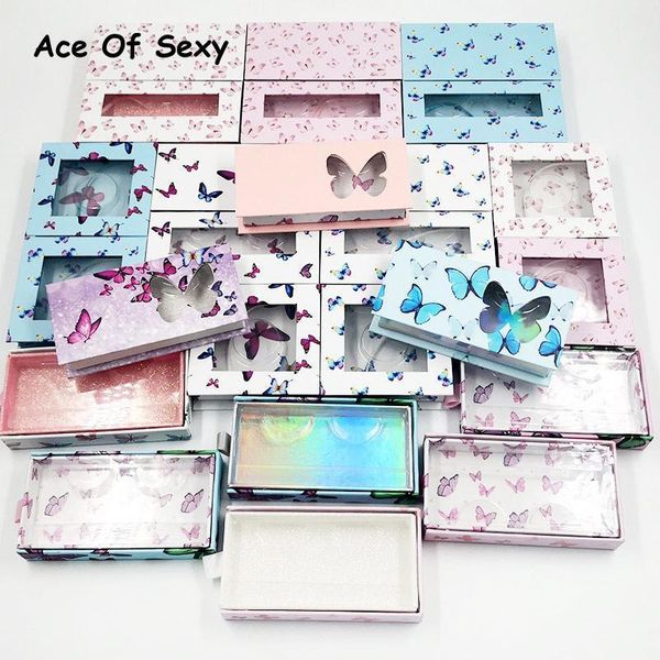 

aceofbutterfly eyelash cases custom package logo 3d mink lashes boxes box case empty1