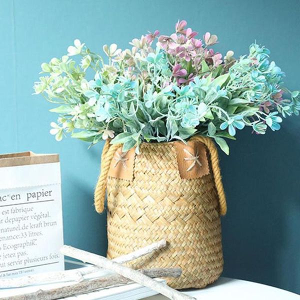 

1pc artificial flower arrangement diy garden party bridal wedding desk decor home decoration festive supplies dried decorative flowers & wre