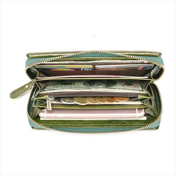 

female coin purses genuine leather womens wallet long hasp zipper 797 ladies clutch bag purse, Red;black