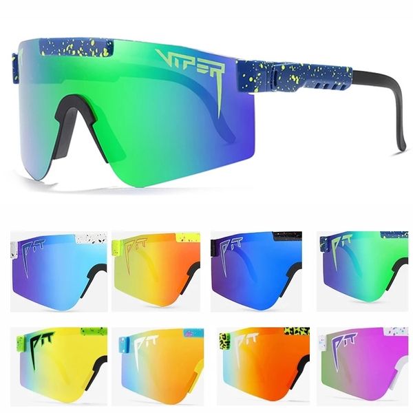 

pit viper polarized sunglasses flat of sport fashion eyewear tr90 blue frame mirrored lens sun glasses, White;black