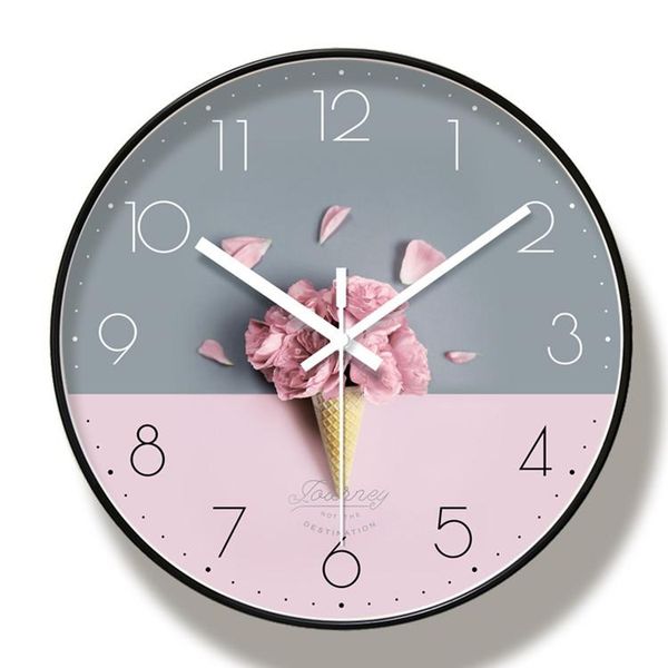 

wall clocks large silent clock luxury creative plastic art living room modern design duvar saatleri home decor ac50zb