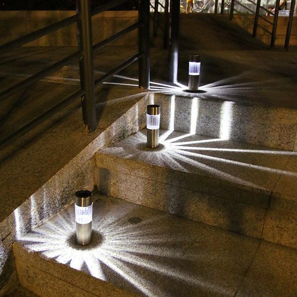 

solar lamps light garden decoration waterproof ground plug night home villa road lighting outdoor landscape