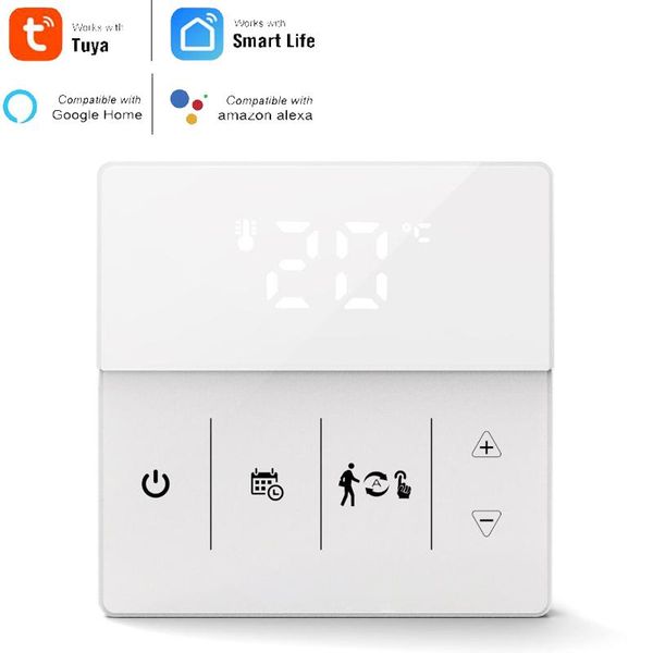 

smart home control tuya wifi thermostat, electric floor heating water/gas boiler temperature remote controller for google home, alexa