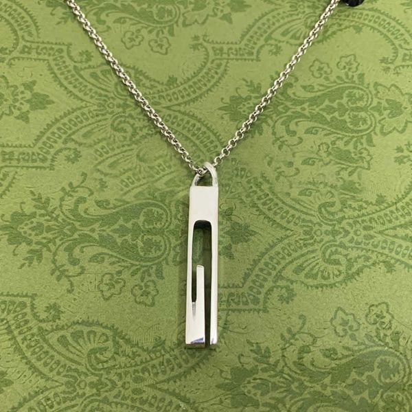 

925 sterling silver couple necklace, luxury brand, exquisite, retro, fashion, leisure, gift