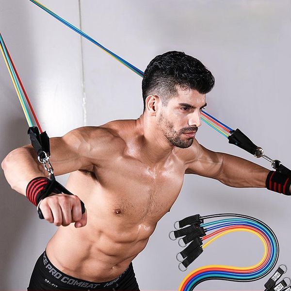 

resistance bands elastic rope fitness equipment training sport workout accessories gimnasio home gym df50lld