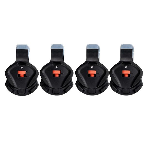 

golf training aids 4 pack fishing bite alarm electronic fish rod bait alert indicator led alarms daytime/night carp outdoor