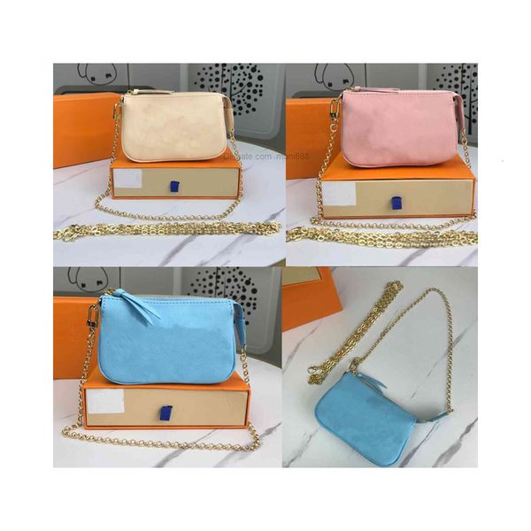 

luxurys designers bags crossbody wallet handbag papillon bb m80732 mini pochette accessoires m80501 by the pool empreinte