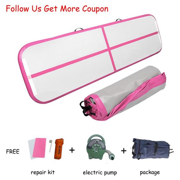 

yoga mats inflatable air track gymnastics exercise tumbling mat for home fitness workout gym pilates equipment
