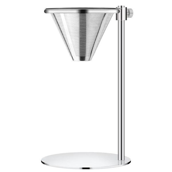 

coffee filters c5ad adjustable stainless steel pour over maker station stand with reusable double filter tanding drip cone brewer