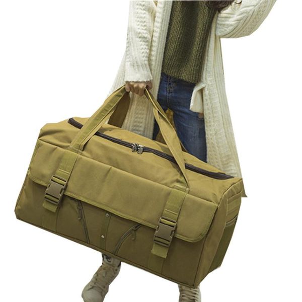 

duffel bags 80 liter large capacity travel handbag men's and women's luggage quilt clothes bag