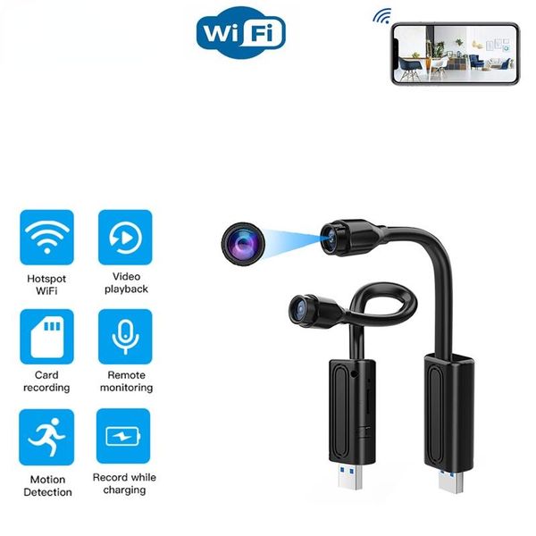 

mini cameras camera wireless wifi ip cam night vision security monitor real-time surveillance camcorder audio video recorder body