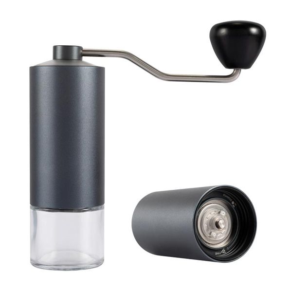 

manual coffee grinders grinder with sus420 burr adjustable settings hand aviation aluminum bean