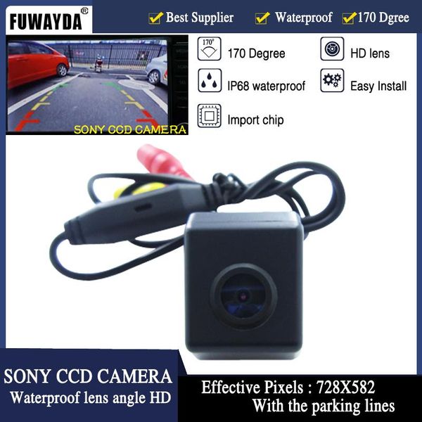 

car rear view cameras& parking sensors fuwayda hd sony ccd reverse backup camera night vision waterproof 170 degree lens angle for enc