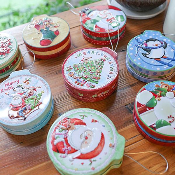 

gift wrap christmas candy tin party handmade cookie decoration