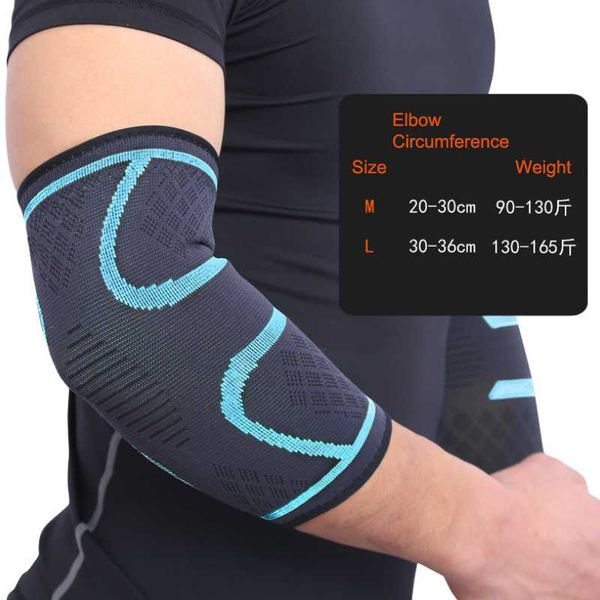 

nylon elbow support breathable elastic sports pads compression protector sleeve brace for tennis & knee, Black;gray