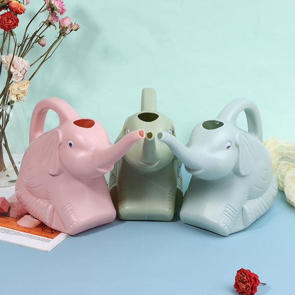 

garden plastic elephant watering can home patio lawn gardening tool plant outdoor irrigation pot jug equipments