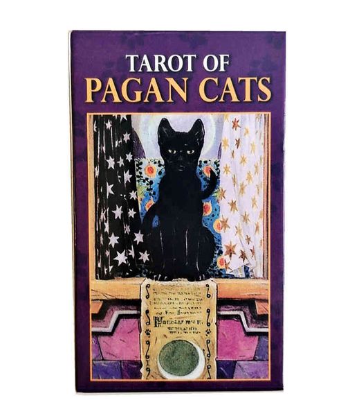 

tarot of pagan cats cat 10.7x6.3 size cards wholesale oraclecard-model_udp6