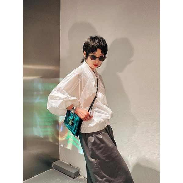 

women's jackets designer zipper sunscreen jacket, Black;brown