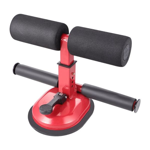 

creative fitness equipment sit-up assist device suction cup type abdominal trainer for home men (red) horizontal bars
