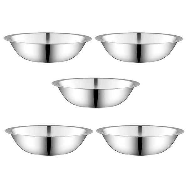 

bowls 5pcs stainless steel storage kitchen seasoning basins multifunctional