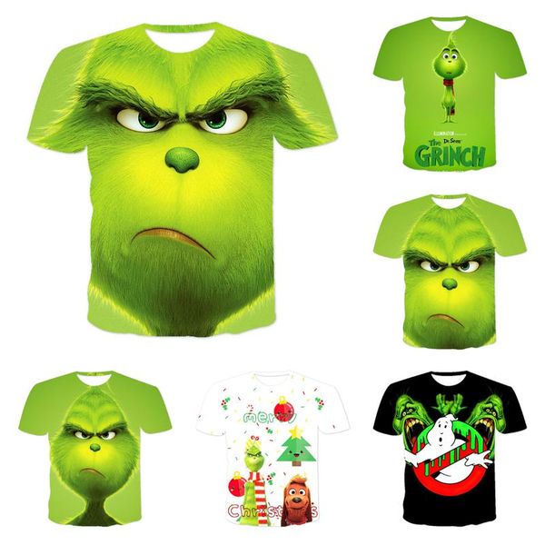 

men's t-shirts summer street style harajuku t-shirt 3d printing delivery funny hip hop glocartoon clip, White;black