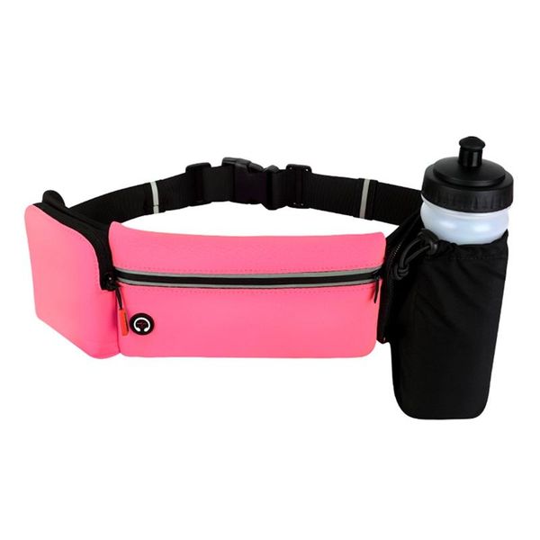 

outdoor bags adjustable running large capacity upgraded waist belt for mobile phone water bottle storage sport