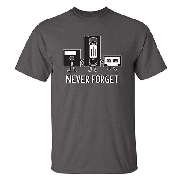 

men's t-shirts never forget of the fashionable male short-sleeve shirt big-size t-shirt for men clothes, White;black