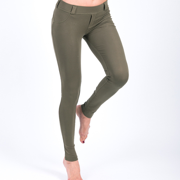 

yoga outfits huan wei ladies high waist jogging pants base exercise slimming, White;red