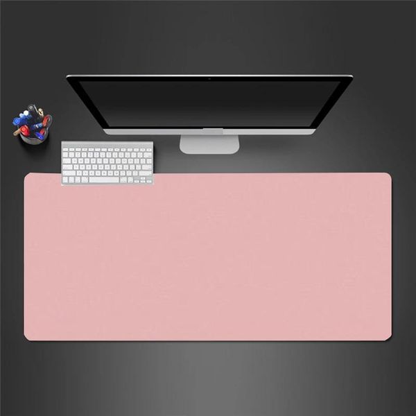 

mouse pads & wrist rests large gaming pad quality notebook computer keyboard desk solid color oversized waterproof table