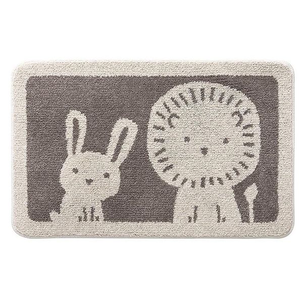 

carpets non slip bath mat,soft microfibers &tiger carpet for bathroom,machine washable water absorbent