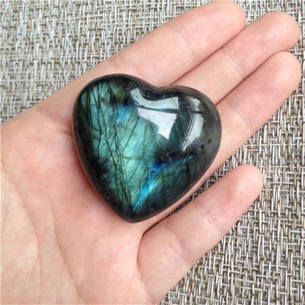 

crystal labradorite palm stone healing pendant heart shaped ocean blue moonstone quartz gemstone stones shape-0.5 party favor