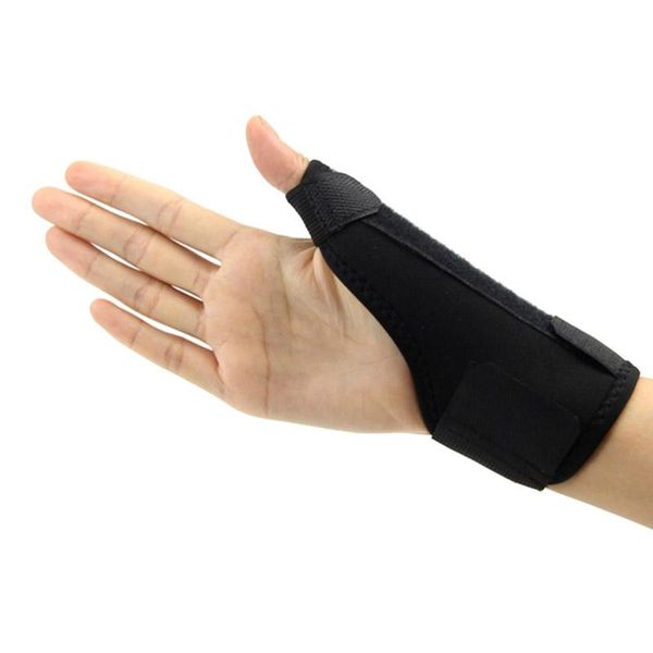 

wrist support 1 thumbs hands splint brace stabiliser arthritis use, Black;red