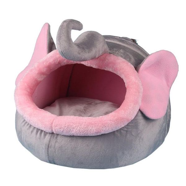 

kennels & pens drop cute princess dog beds house cartoon soft fleece winter warm pet nest cama para cachorro puppy bed