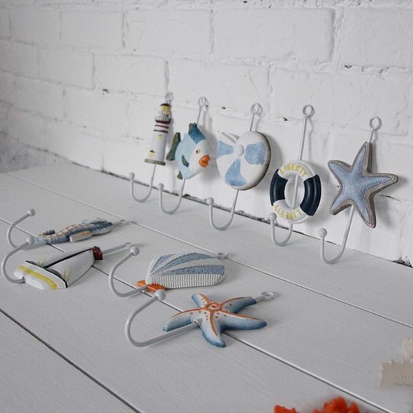 

hooks & rails 5pcs mediterranean style lovely shower curtain anti rust decorative for bathroom baby room bedroom living ro