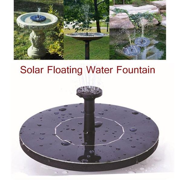 

mini solar garden fountain 1w water pump floating for decoration outdoor pool pond birdbaths decorations