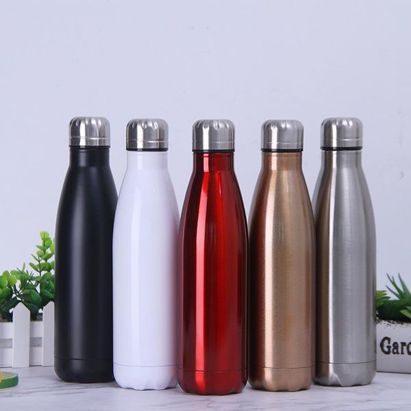

water bottles stainless steel coke bottle vacuum flask outdoor sports cup