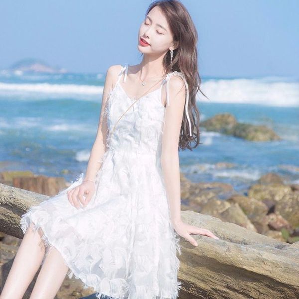 

casual dresses 2021 fashion women's clothing v-neck spaghetti strap summer maxi for women, Black;gray