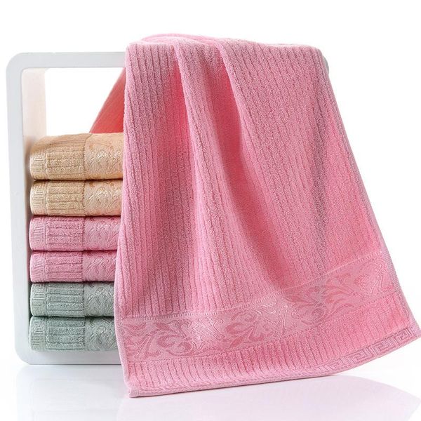 

towel runzi factory cotton positive and negative 32-strand broken face soft absorbent shopping mall supermarket gift 34*74
