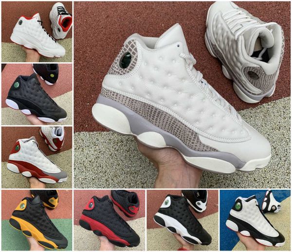 

new playground hyper royal 13 13s island green mens women basketball shoes bred chicago flint 13s he got game lucky green sports shoe