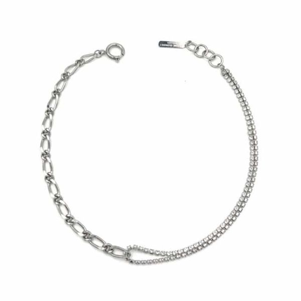 

necklacejewelry justine silver personalized cross crystal metal wind short necklace female clavicle chain