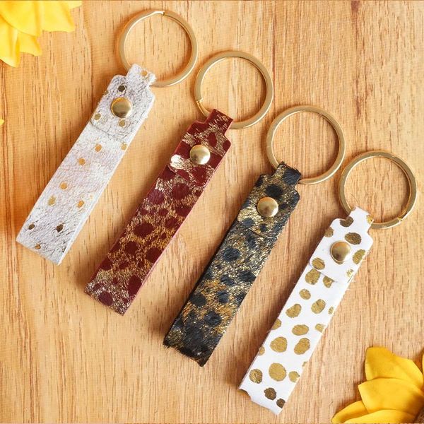 

keychains multicolor genuine leather handle key chain fashion handmade car bag pendant gift jewelry wholesale, Silver