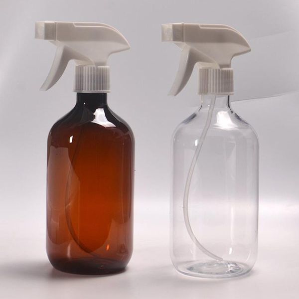

storage bottles & jars 1pc 300/500ml spray soap liquid bottle plastic multicolor refillable shower gel cleaning makeup container