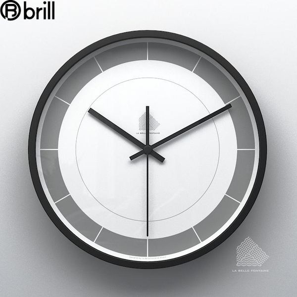 

wall clocks modern creative clock silent art simple living room mechanism gradient nordic watches home decor horloge murale