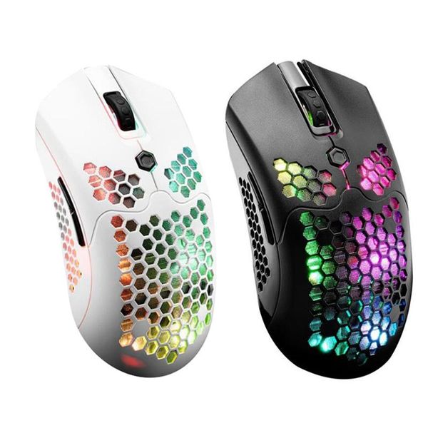 

mice ziyou lang x2 wireless mouse rgb dual mode game mechanical 2000dpi optical sensor lightweight pc notebook