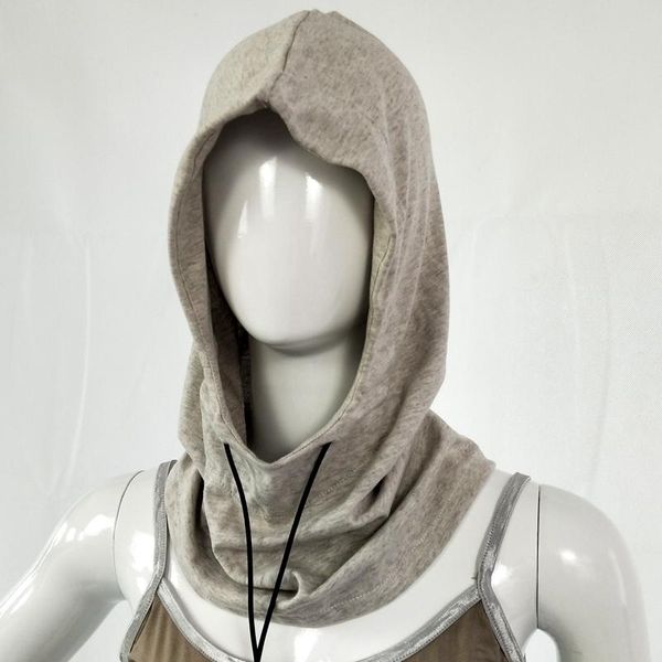 

beanies emf hood hat, rf shielding, wifi radiation protection, brain coat, grey