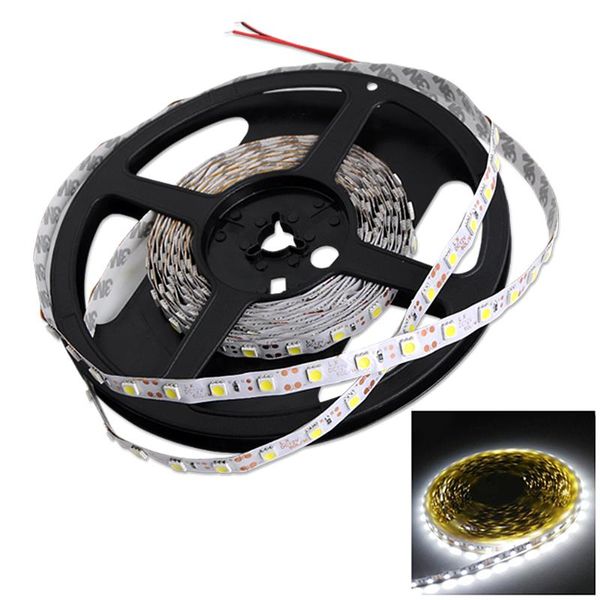 

strips waterproof strip led light tape dc 12v 3528 rgb 5m 60led/m lamp diode flexible tv backlight